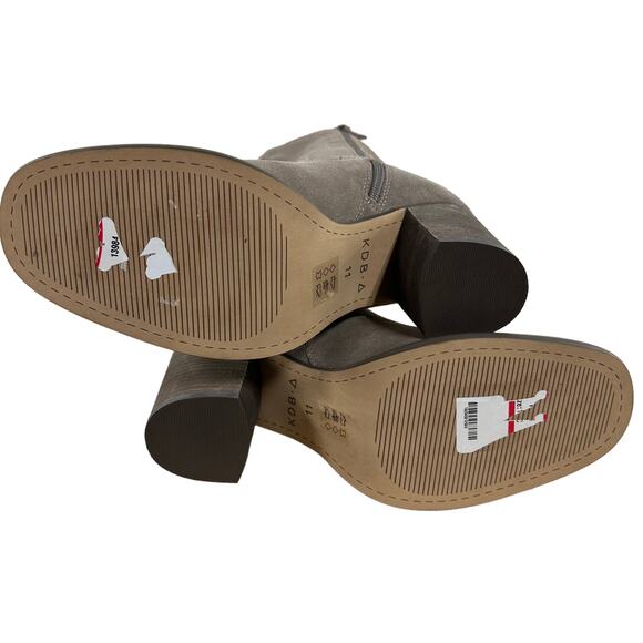 Kelsi Dagger NWOB Brooklyn Logan Gray Taupe Over The Knee Boot Size 11 Suede - Picture 5 of 6